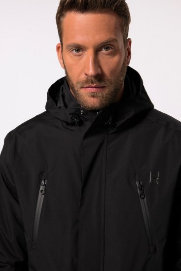 Jay-Pi Ski Jacket Functional Waterproof Windproof Breathable Black - Ropa de esquí - Ropa de Esquí e Invierno en Tallas Grandes