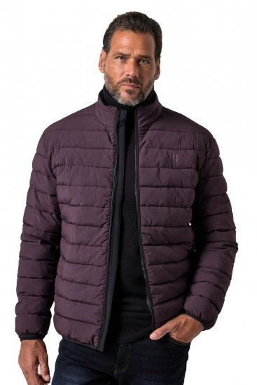 JP1880 828991 Chaqueta acolchada con cuello alto Ciruela - Chaquetas - Chaquetas Tallas Grandes 2XL-8XL