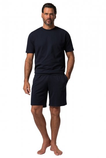 JP1880 829513 Pijama modelo corto bellyfit Azul marino - Ropa interior - Ropa interior 2XL-8XL