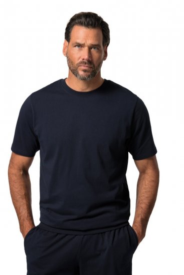 JP1880 829513 Pijama modelo corto bellyfit Azul marino - Ropa interior - Ropa interior 2XL-8XL