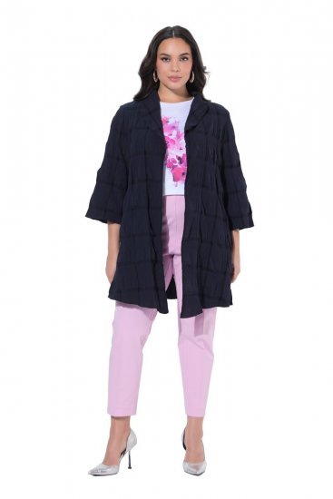 Ulla Popken 829575 Chaqueta Azul marino - Chaquetas - Chaquetas para mujer en tallas grandes