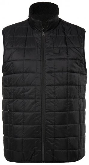 Jay-Pi 829716 Chaleco reversible con teddy Negro - Chaquetas - Chaquetas Tallas Grandes 2XL-8XL