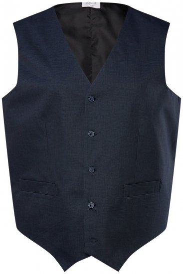 Men+ 665 Sevilla Chaleco de traje Azul marino - Trajes - Trajes 2XL-8XL