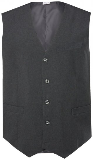 Men+ 668 Madrid Chaleco de traje Antracita - Trajes - Trajes 2XL-8XL