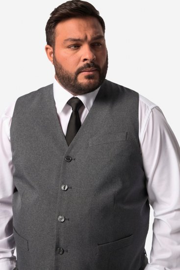 Men+ 668 Madrid Chaleco de traje Antracita - Trajes - Trajes 2XL-8XL