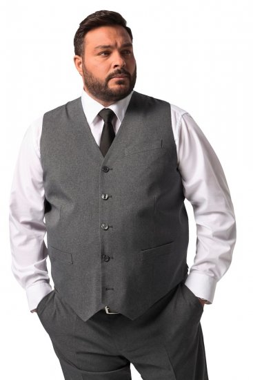 Men+ 668 Madrid Chaleco de traje Antracita - Trajes - Trajes 2XL-8XL