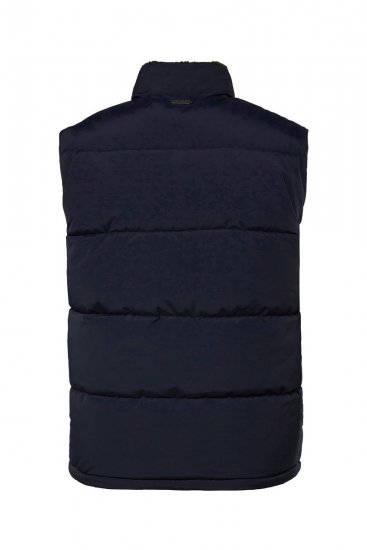 JP1880 831193 Chaleco con forro teddy Azul marino - Chaquetas - Chaquetas Tallas Grandes 2XL-8XL