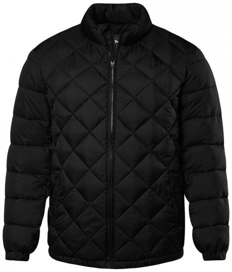 Men+ 494 Chaqueta acolchada con cuello alto Negro - Chaquetas - Chaquetas Tallas Grandes 2XL-8XL
