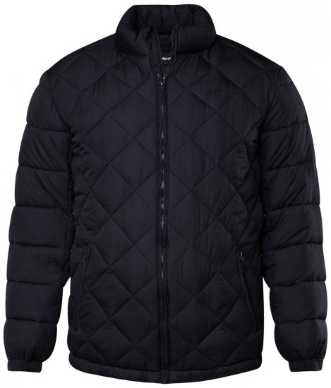 Men+ 494 Chaqueta acolchada con cuello alto Azul marino - Chaquetas - Chaquetas Tallas Grandes 2XL-8XL