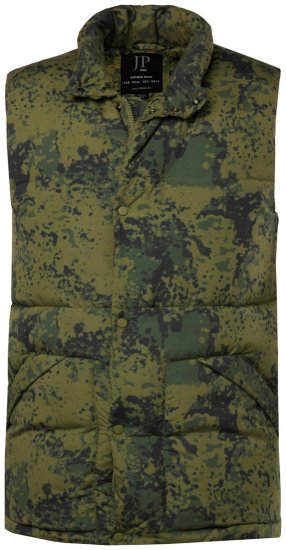 JP1880 831610 Chaleco acolchado en camuflaje Verde - Chaquetas - Chaquetas Tallas Grandes 2XL-8XL