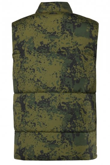 JP1880 831610 Chaleco acolchado en camuflaje Verde - Chaquetas - Chaquetas Tallas Grandes 2XL-8XL