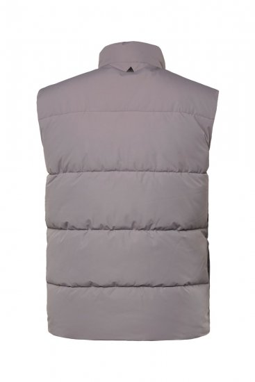 JP1880 831639 Chaleco acolchado en poliéster reciclado Gris oscuro - Chaquetas - Chaquetas Tallas Grandes 2XL-8XL