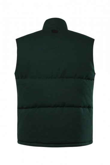 STHUGE 831896 Chaleco franela acolchado Verde oscuro - Chaquetas - Chaquetas Tallas Grandes 2XL-8XL