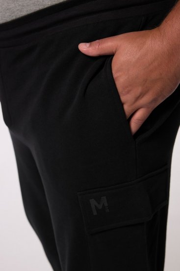 Men+ 113 Pantalón de chándal con bolsillos cargo Negro - Pantalones y cortos de chándal - Pantalones y Pantalones cortos de chándal - 2XL-12XL