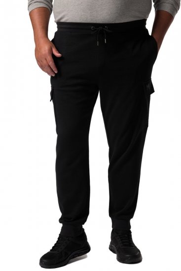 Men+ 113 Pantalón de chándal con bolsillos cargo Negro - Pantalones y cortos de chándal - Pantalones y Pantalones cortos de chándal - 2XL-12XL