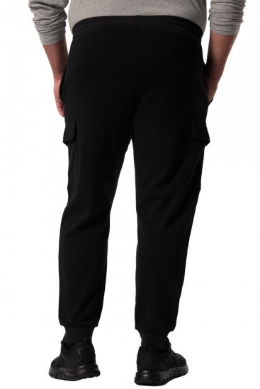 Men+ 113 Pantalón de chándal con bolsillos cargo Negro - Pantalones y cortos de chándal - Pantalones y Pantalones cortos de chándal - 2XL-12XL