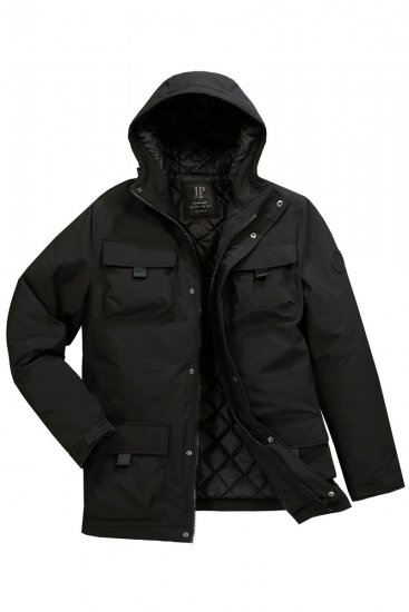 JP1880 832202 Chaqueta de campo con capucha Negro TALL - TALL chaquetas - Chaquetas TALL para hombre alto