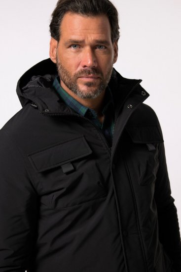 JP1880 832202 Chaqueta de campo con capucha Negro TALL - TALL chaquetas - Chaquetas TALL para hombre alto