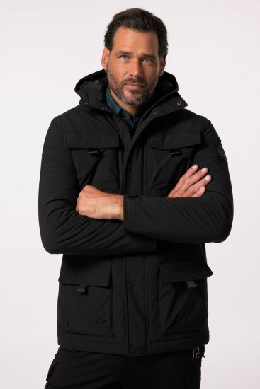 JP1880 832202 Chaqueta de campo con capucha Negro TALL - TALL chaquetas - Chaquetas TALL para hombre alto