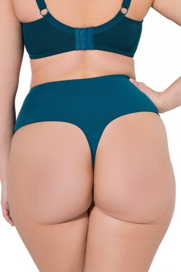 Ulla Popken 832864 Tangas con encaje Petróleo - Bragas - 