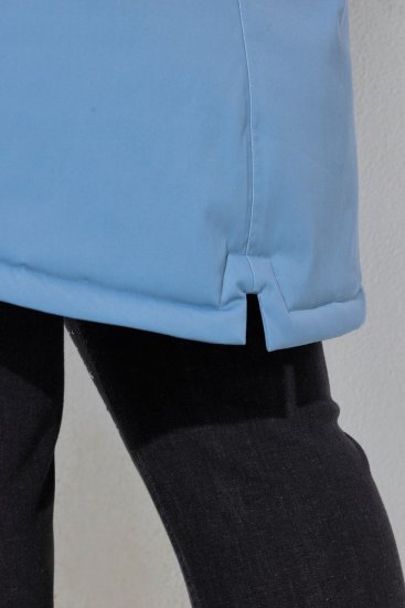 Ulla Popken 833341 Chaqueta técnica Azul grisáceo - Chaquetas - Chaquetas para mujer en tallas grandes