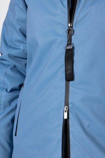 Ulla Popken 833341 Chaqueta técnica Azul grisáceo - Chaquetas - Chaquetas para mujer en tallas grandes