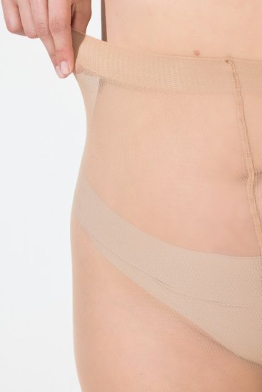 Ulla Popken 833654 Medias de compresión Beige - Medias & calcetines - 