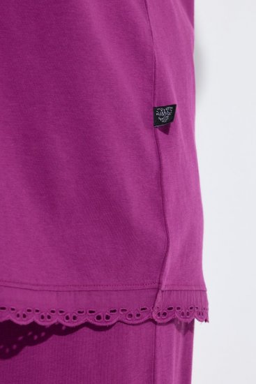 Ulla Popken 833660 Pijama Violeta - Pijamas/ropa de estar en casa - 
