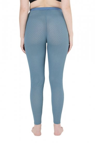 Ulla Popken 833718 Leggings de media con encaje Petróleo - Medias & calcetines - 