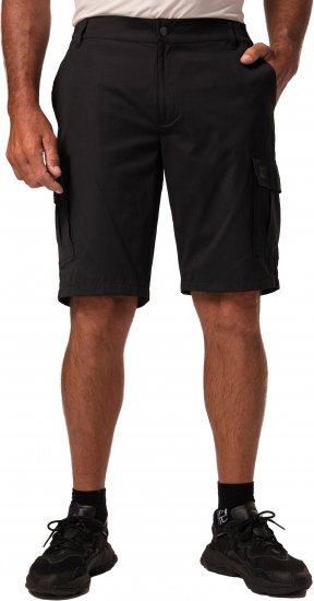 JP1880 Jay-Pi Bermuda QuickDry Cargo Shorts Black - Ropa deportiva - Ropa Deportiva 2XL-10XL