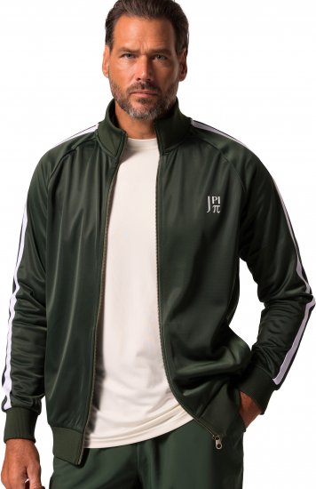 JP1880 Jay-Pi Fitness Technical Training Jacket Dark Green - Ropa deportiva - Ropa Deportiva 2XL-10XL