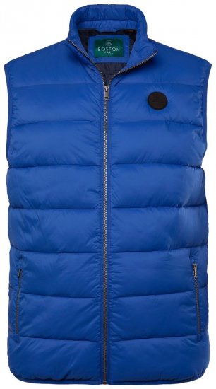 Boston Park 460 Chaleco acolchado con cuello alto Azul - Chaquetas - Chaquetas Tallas Grandes 2XL-8XL