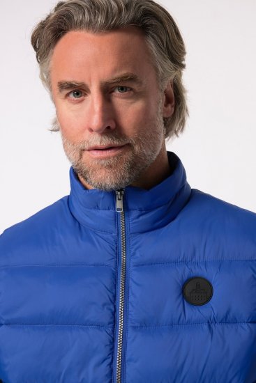 Boston Park 460 Chaleco acolchado con cuello alto Azul - Chaquetas - Chaquetas Tallas Grandes 2XL-8XL