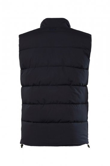 JP1880 834648 Chaleco acolchado con cuello alto Azul marino - Chaquetas - Chaquetas Tallas Grandes 2XL-8XL
