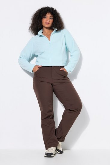 Ulla Popken 834662 Pantalón softshell forrado de forro polar Topo - Ropa de exterior - 