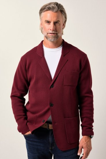 Boston Park 747 Flexlastic Blazer de punto Berenjena - Trajes - Trajes 2XL-8XL