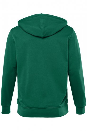 Men+ 851 Sudadera con capucha y cremallera Verde - Sudaderas - Sudaderas 2XL-12XL