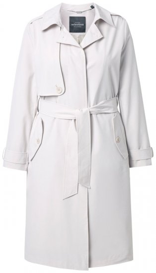 Ulla Popken 834990 Gabardina Topo - Abrigos - Abrigos de talla grande