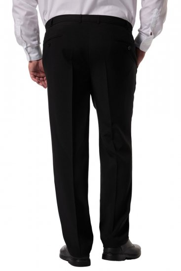 Men+ 066 Porto Pantalón de traje bellyfit Negro - Trajes - Trajes 2XL-8XL