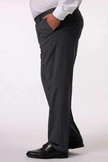 Men+ 066 Porto Pantalón de traje bellyfit Gris - Trajes - Trajes 2XL-8XL