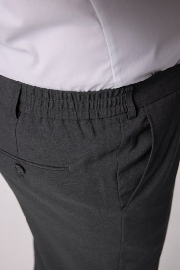Men+ 066 Porto Pantalón de traje bellyfit Gris - Trajes - Trajes 2XL-8XL