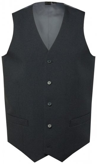 Men+ 067 Porto Chaleco de traje Gris - Trajes - Trajes 2XL-8XL
