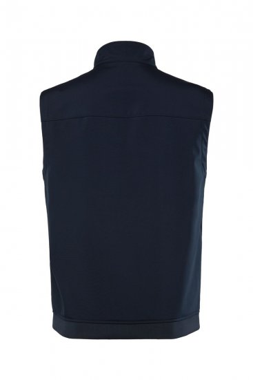 Men+ 414 Chaleco softshell con cuello alto Azul marino - Chaquetas - Chaquetas Tallas Grandes 2XL-8XL