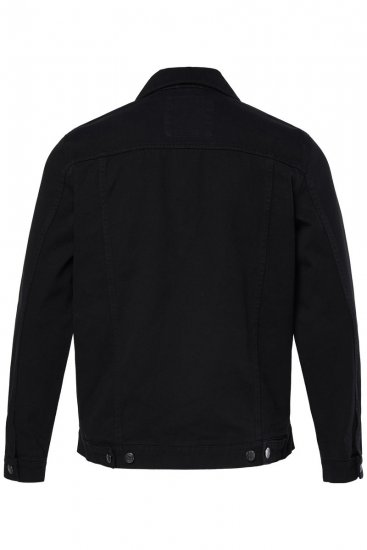 Men+ 446 Chaqueta vaquera con bolsillos en el pecho Negro - Chaquetas - Chaquetas Tallas Grandes 2XL-8XL