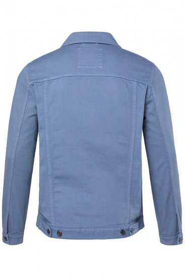 Men+ 446 Chaqueta vaquera con bolsillos en el pecho Azul denim - Chaquetas - Chaquetas Tallas Grandes 2XL-8XL