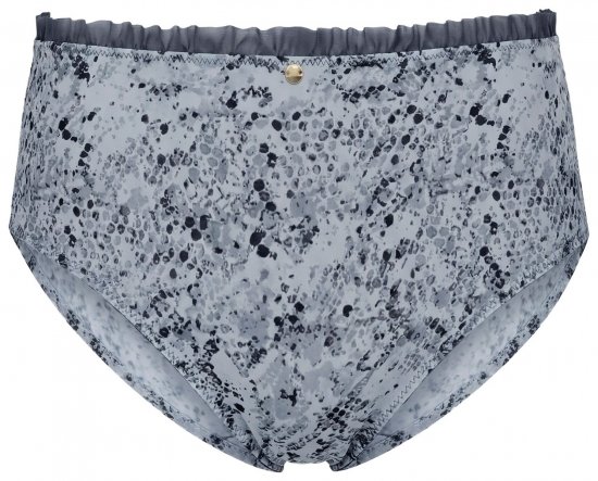 Ulla Popken 835633 Bragas con estampado animal Antracita - Bragas - 