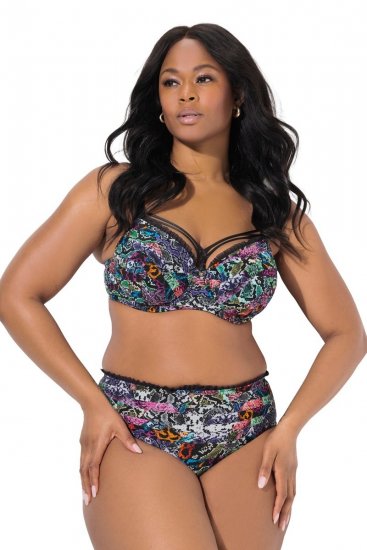 Ulla Popken 835633 Bragas con estampado animal Multicolor - Bragas - 