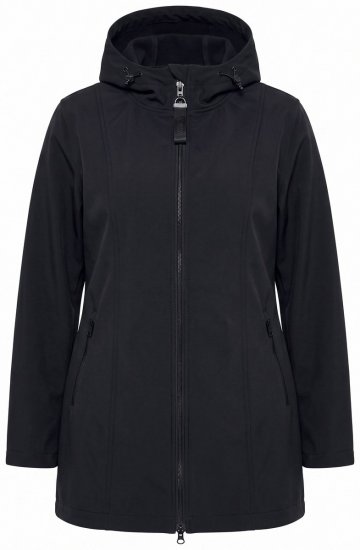 Ulla Popken 836064 Chaqueta técnica Negro - Chaquetas - Chaquetas para mujer en tallas grandes