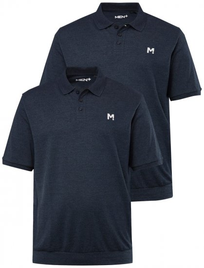 Men+ 266 Polo bellyfit Azul marino pack de 2 - Polos - Polos 2XL-8XL