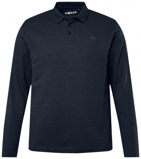 Men+ 270 Polo manga larga Azul marino - Polos - Polos 2XL-8XL